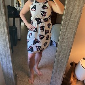 Halter boat dress - worn once!